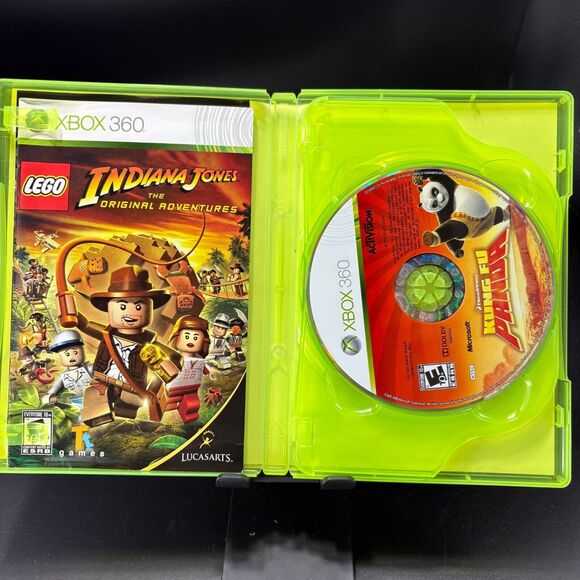LEGO Indiana Jones and‎ Kung Fu Panda Dual Pack XBOX 360 CIB - Picture 16 of 16
